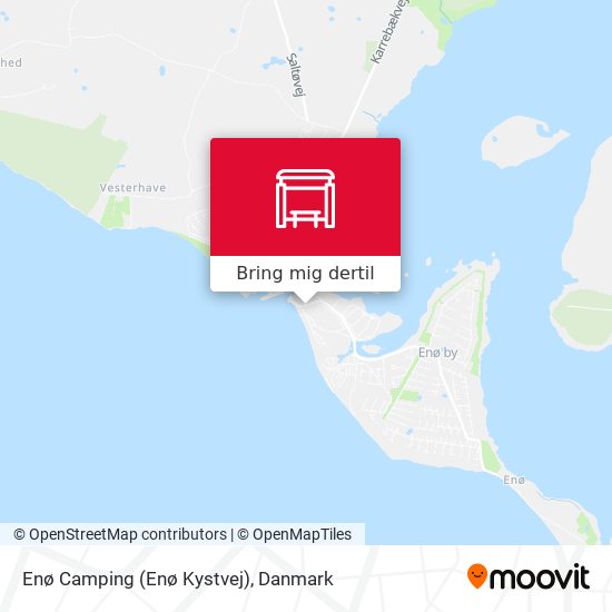 Enø Camping (Enø Kystvej) kort