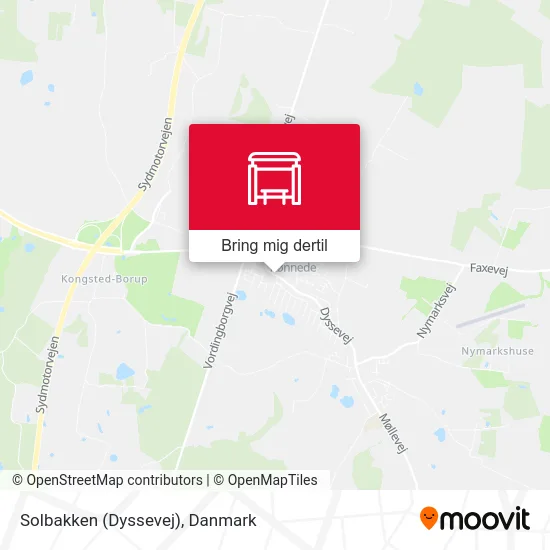 Solbakken (Dyssevej) kort