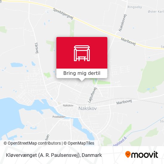 Kløvervænget (A. R. Paulsensvej) kort