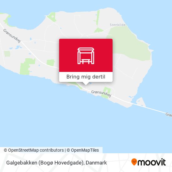 Galgebakken (Bogø Hovedgade) kort