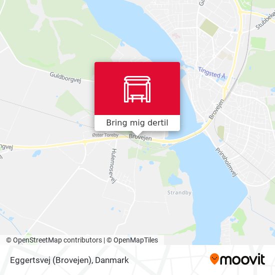 Eggertsvej (Brovejen) kort