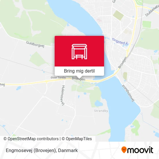 Engmosevej (Brovejen) kort