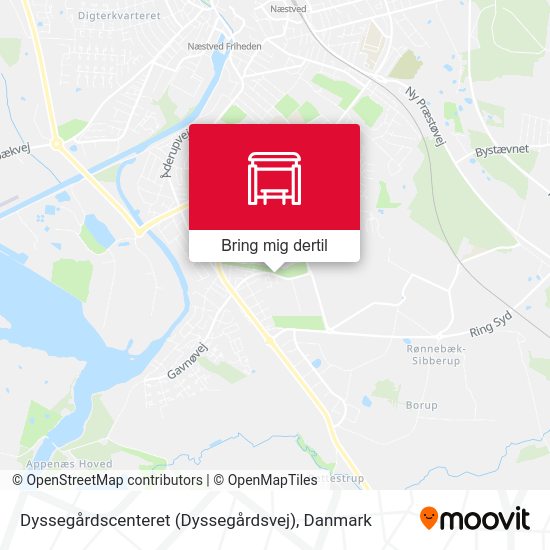 Dyssegårdscenteret (Dyssegårdsvej) kort