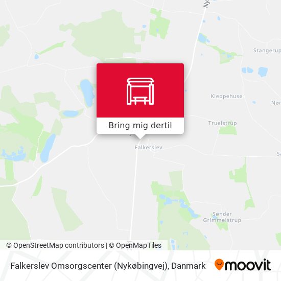 Falkerslev Omsorgscenter (Nykøbingvej) kort