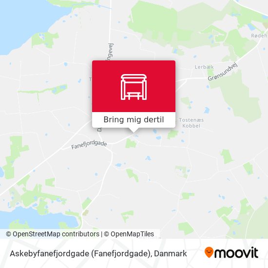 Askebyfanefjordgade (Fanefjordgade) kort