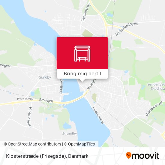 Klosterstræde (Frisegade) kort