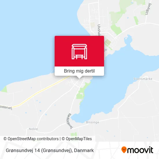 Grønsundvej 14 kort