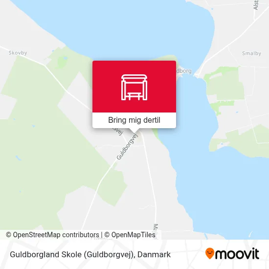 Guldborgland Skole (Guldborgvej) kort