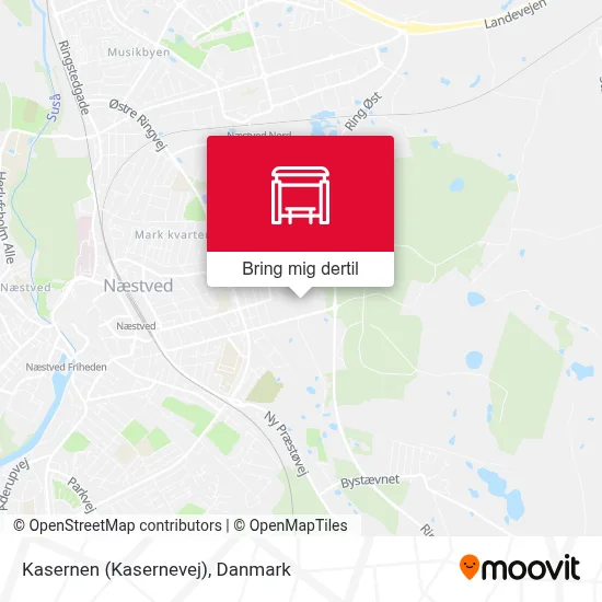 Kasernen (Kasernevej) kort