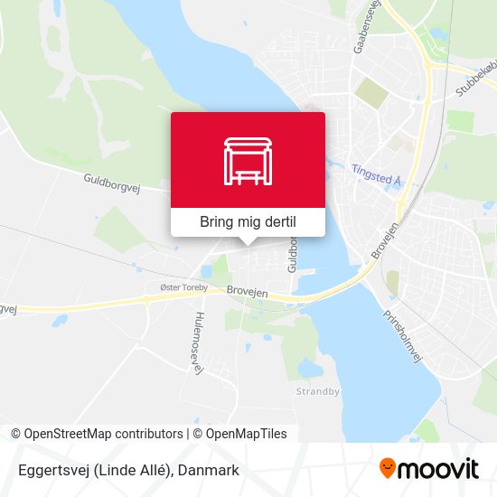 Eggertsvej (Linde Allé) kort