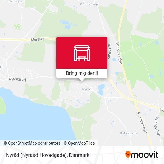 Nyråd (Nyraad Hovedgade) kort