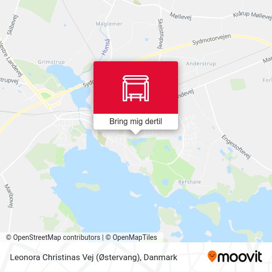 Leonora Christinas Vej (Østervang) kort