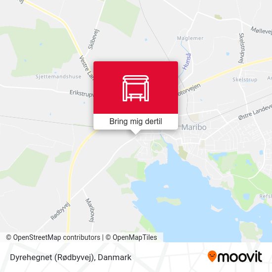 Dyrehegnet (Rødbyvej) kort