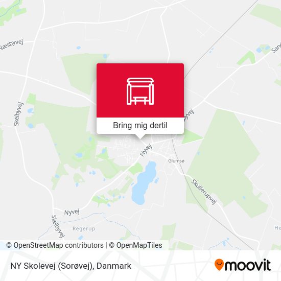 NY Skolevej (Sorøvej) kort