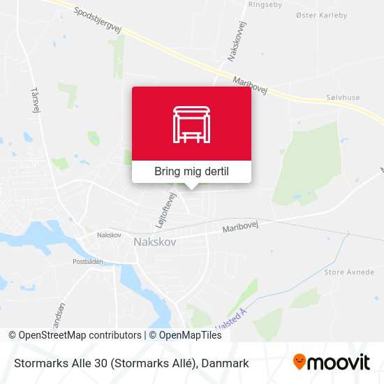 Stormarks Alle 30 (Stormarks Allé) kort