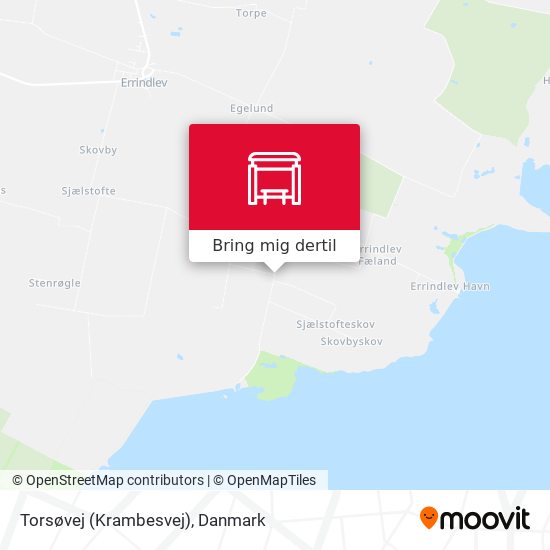 Torsøvej (Krambesvej) kort