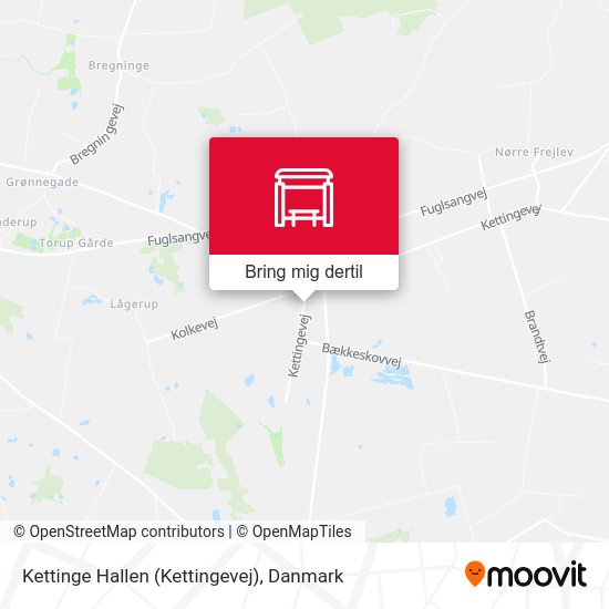 Kettinge Hallen (Kettingevej) kort