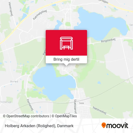 Holberg Arkaden (Rolighed) kort