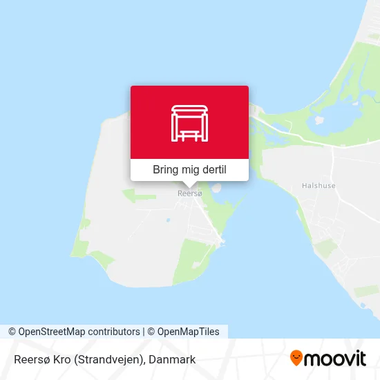 Reersø Kro (Strandvejen) kort