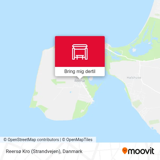 Reersø Kro (Strandvejen) kort