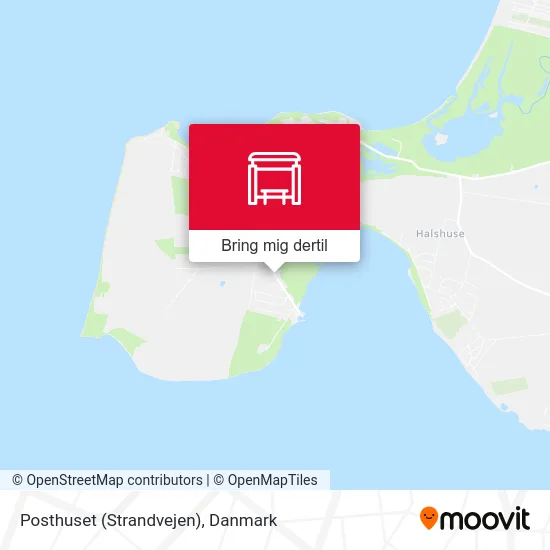 Posthuset (Strandvejen) kort