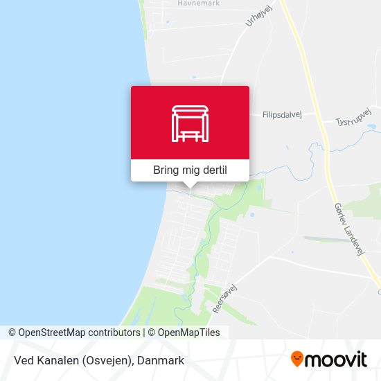 Ved Kanalen (Osvejen) kort