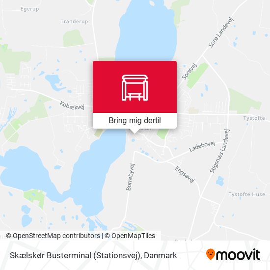 Skælskør Busterminal (Stationsvej) kort