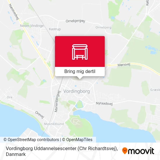 Vordingborg Uddannelsescenter (Chr Richardtsvej) kort