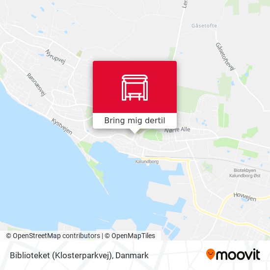 Biblioteket (Klosterparkvej) kort