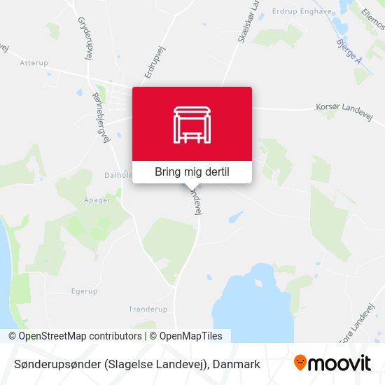 Sønderupsønder (Slagelse Landevej) kort