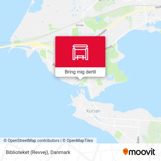 Biblioteket (Revvej) kort