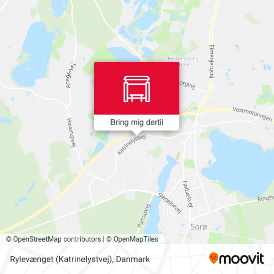 Rylevænget (Katrinelystvej) kort