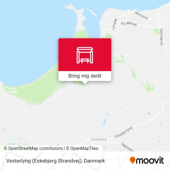 Vesterlyng (Eskebjerg Strandvej) kort
