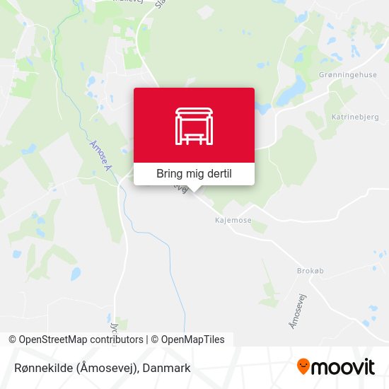 Rønnekilde (Åmosevej) kort