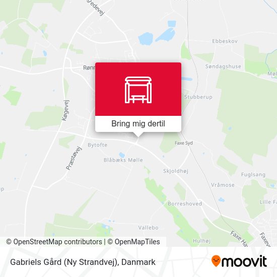 Gabriels Gård (Ny Strandvej) kort