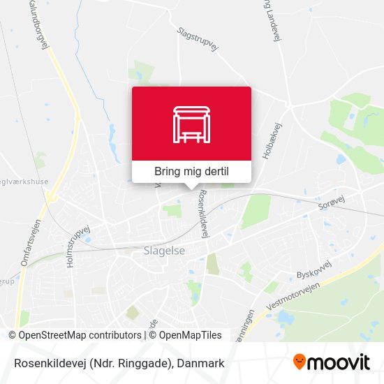 Rosenkildevej (Ndr. Ringgade) kort