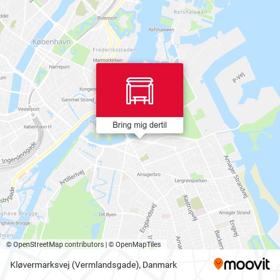 Kløvermarksvej (Vermlandsgade) kort