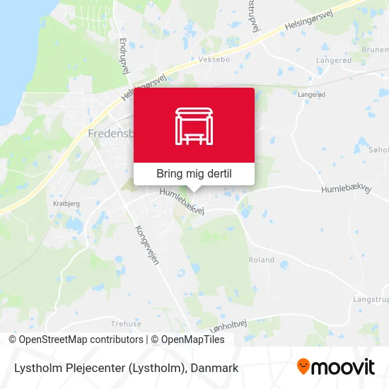 Lystholm Plejecenter kort