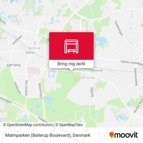 Malmparken (Ballerup Boulevard) kort
