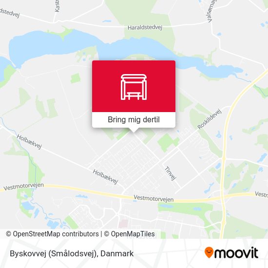 Byskovvej (Smålodsvej) kort