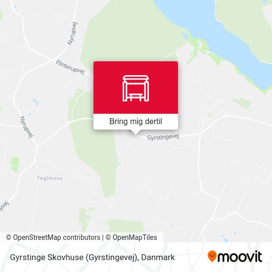 Gyrstinge Skovhuse (Gyrstingevej) kort