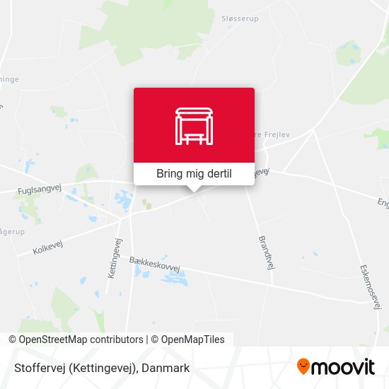 Stoffervej (Kettingevej) kort