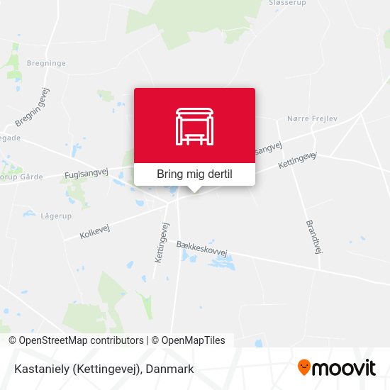 Kastaniely (Kettingevej) kort