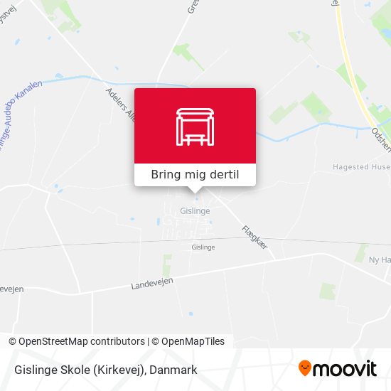 Gislinge Skole (Kirkevej) kort