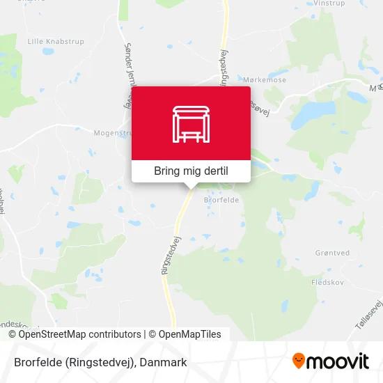 Brorfelde (Ringstedvej) kort