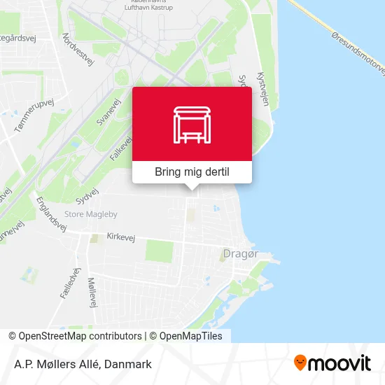 A.P. Møllers Allé kort