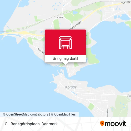 Gl. Banegårdsplads kort