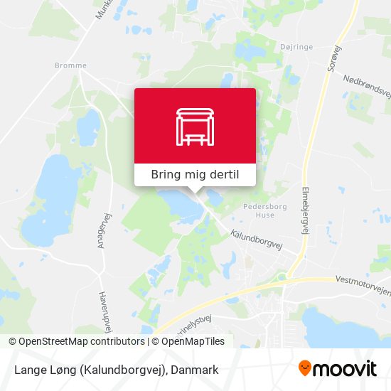 Lange Løng (Kalundborgvej) kort