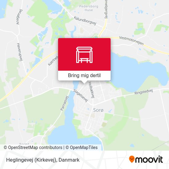 Heglingevej (Kirkevej) kort