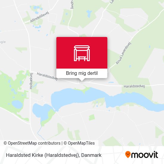 Haraldsted Kirke (Haraldstedvej) kort